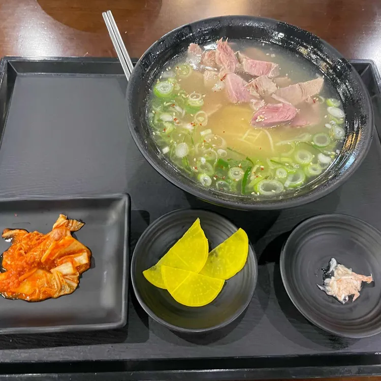 삶은고기국수 사진 2