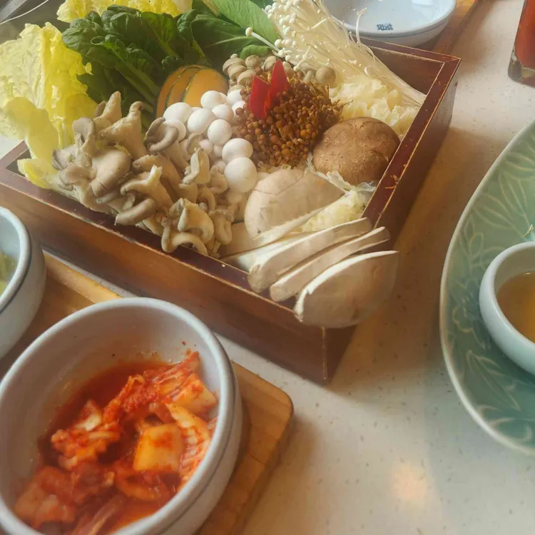 미면정 양재칼국수 샤브샤브 사진