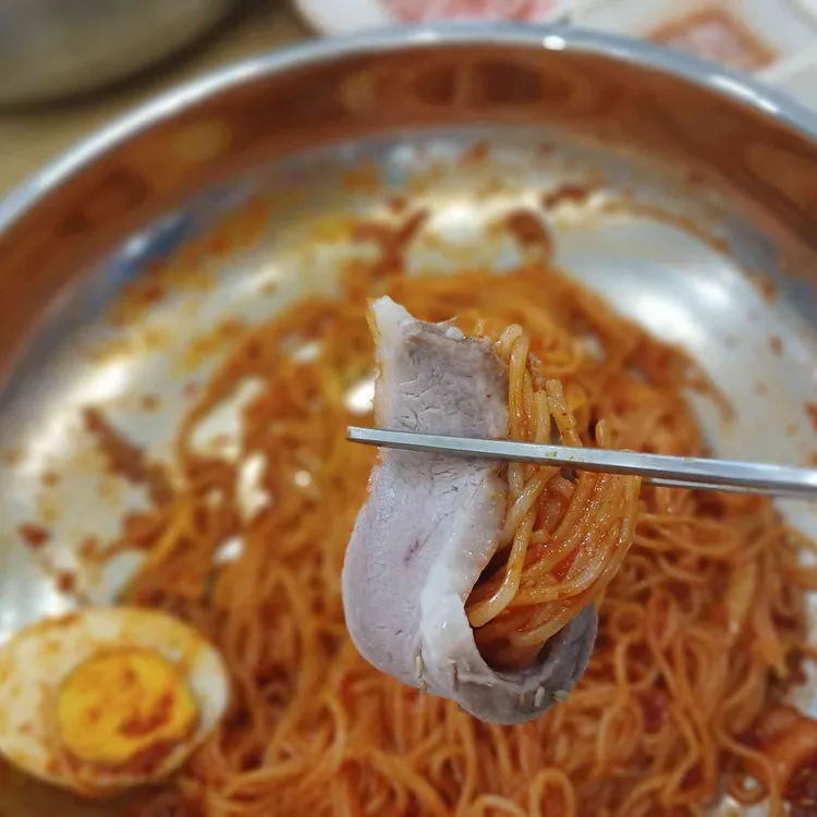 민속밀면 사진 2