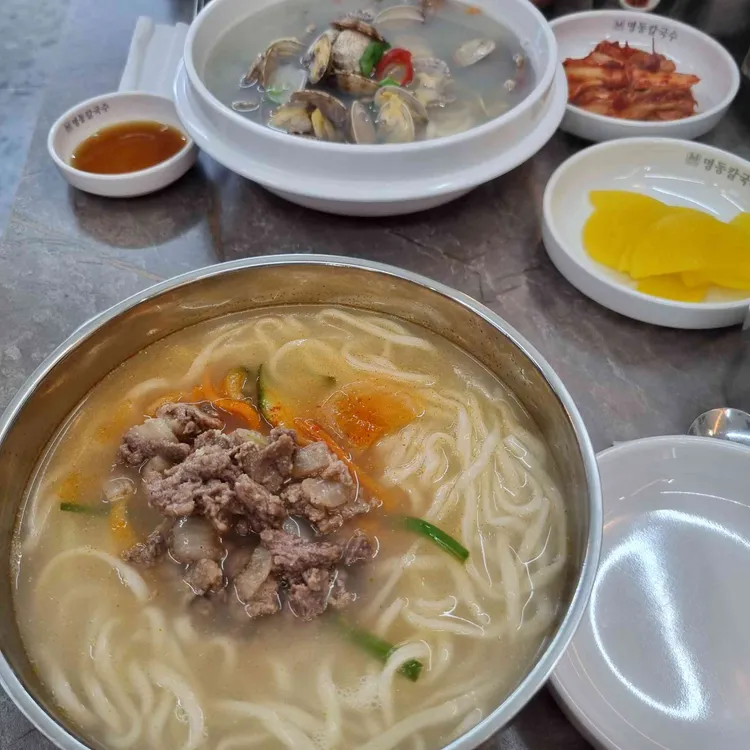 명동칼국수 대표 사진