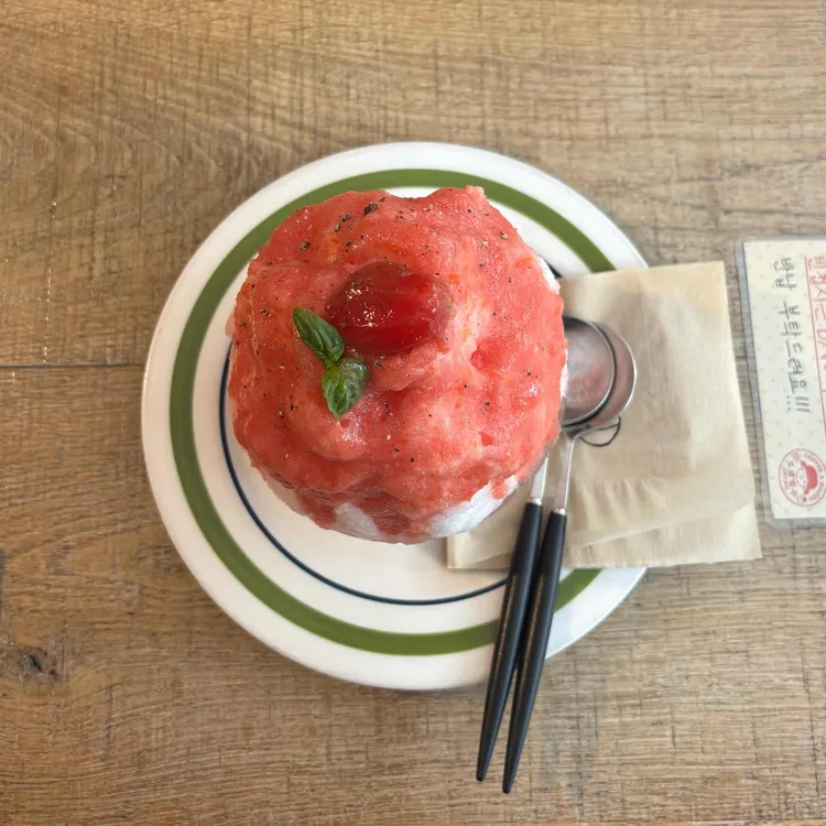 도쿄빙수 대표 사진