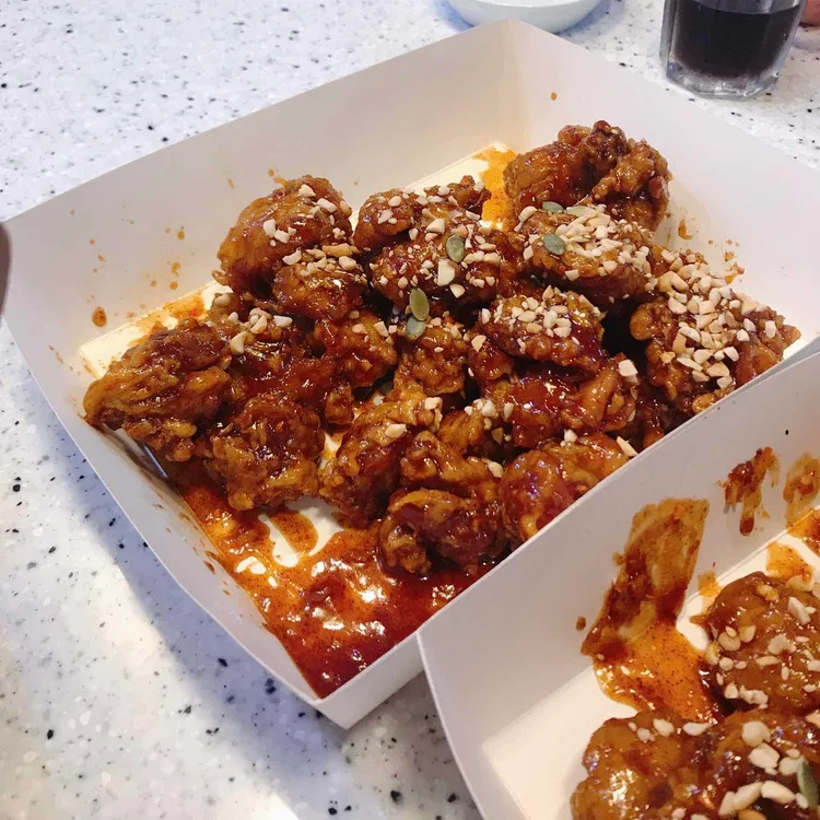 중앙닭강정 대표 사진