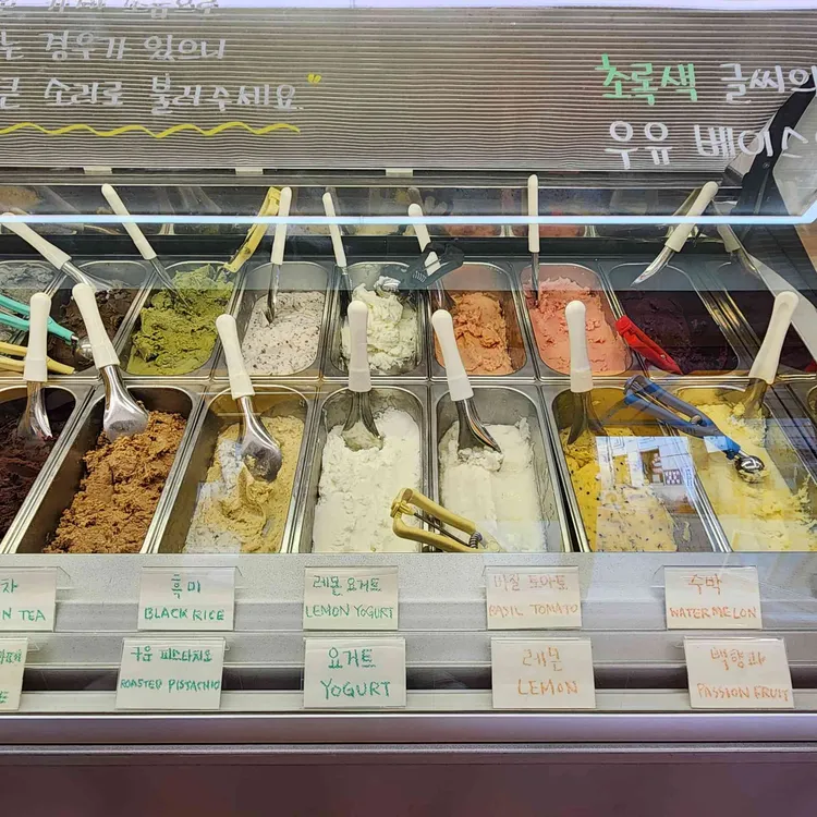 젤라떼리아 단, 사이 사진 2