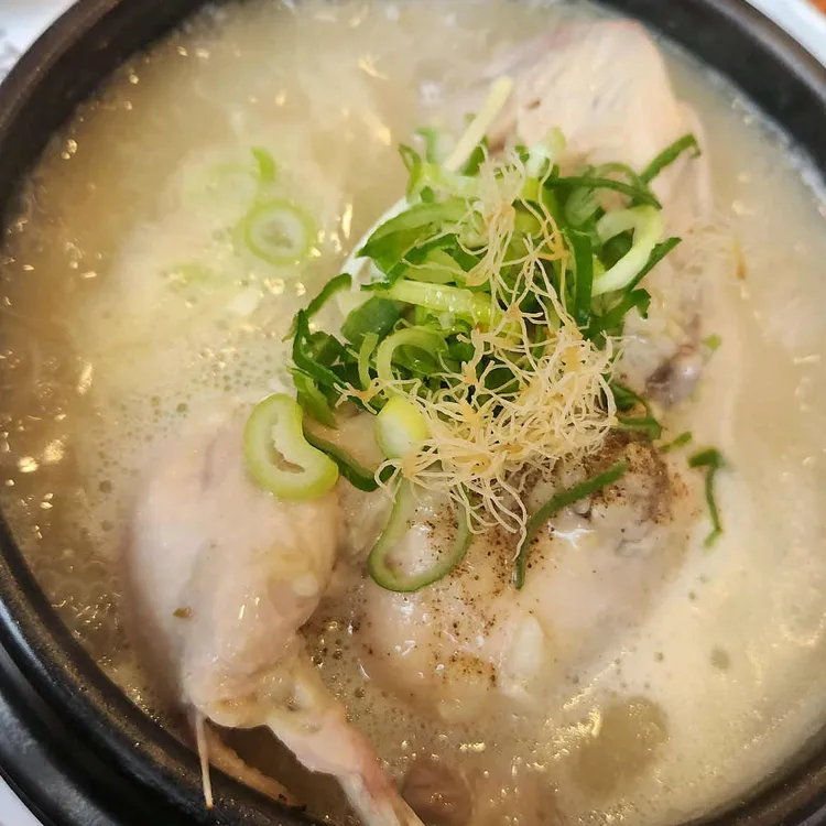 오이삼계탕 사진