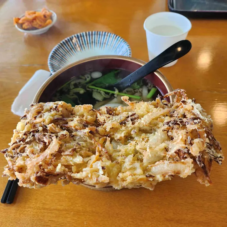흑송 우동소바 사진