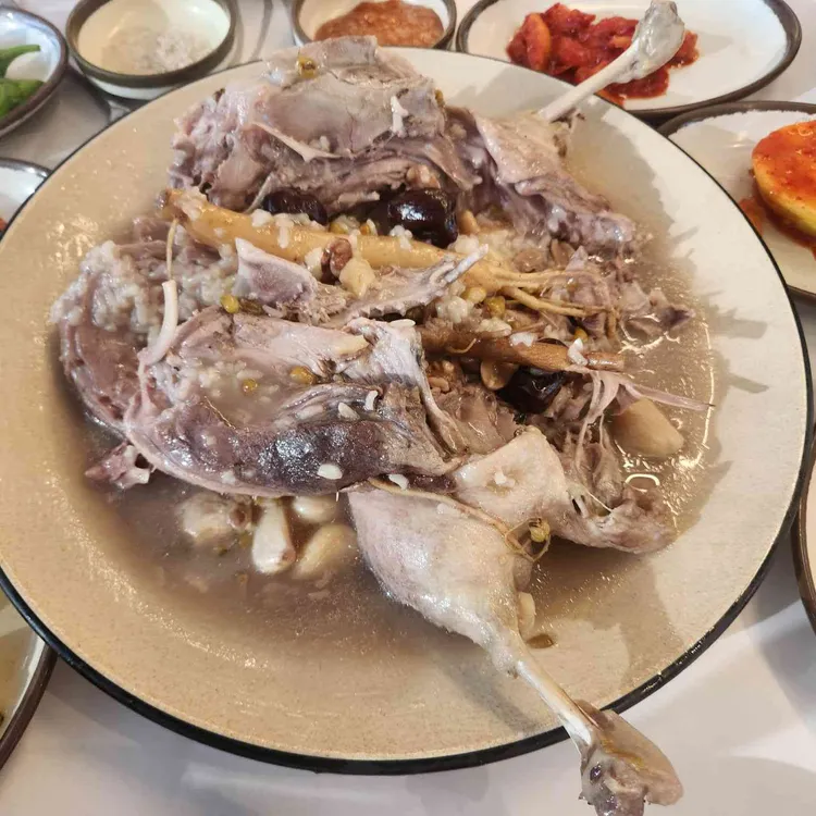 온누리 누룽지백숙 사진