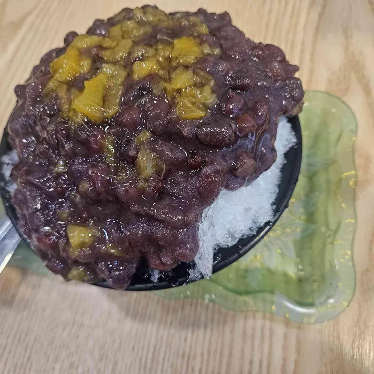 옛날팥빙수 대표 사진