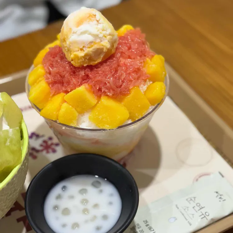 설빙 대표 사진