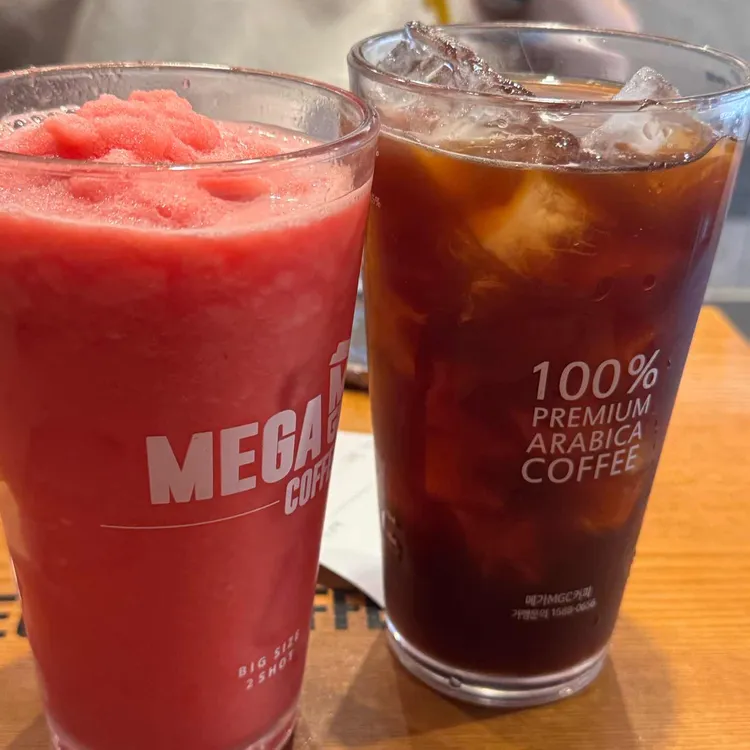 메가커피 대표 사진