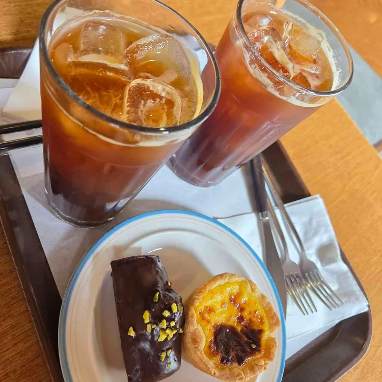 하우스 커피 디저트 사진