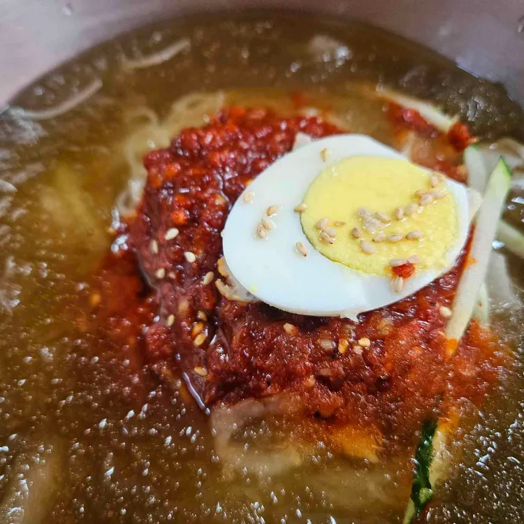 장수밀면 사진 2