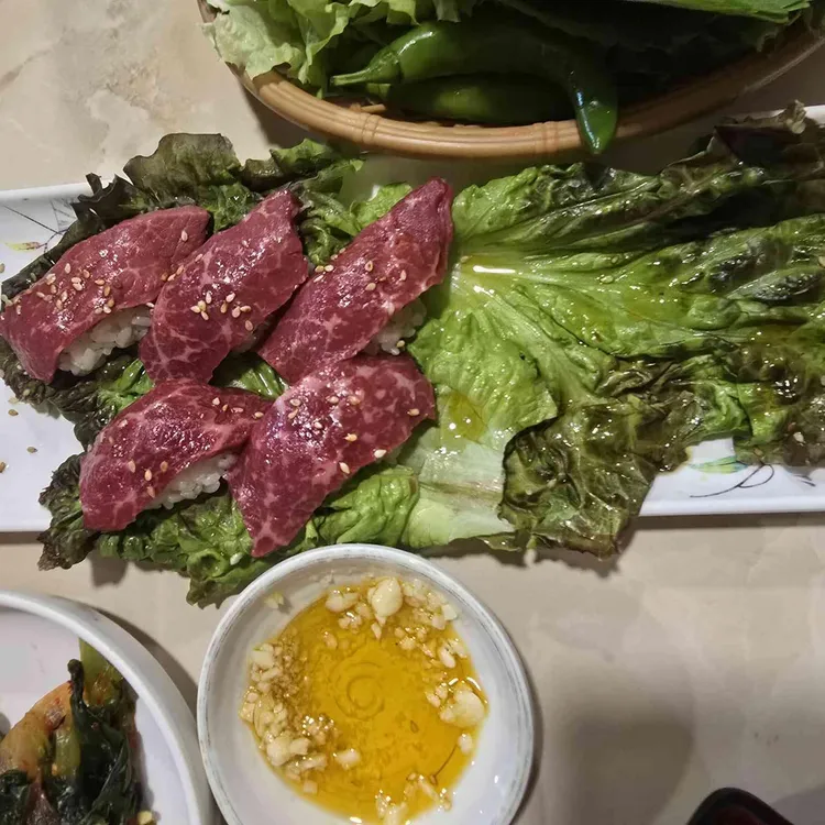 산들바다생고기 사진 2