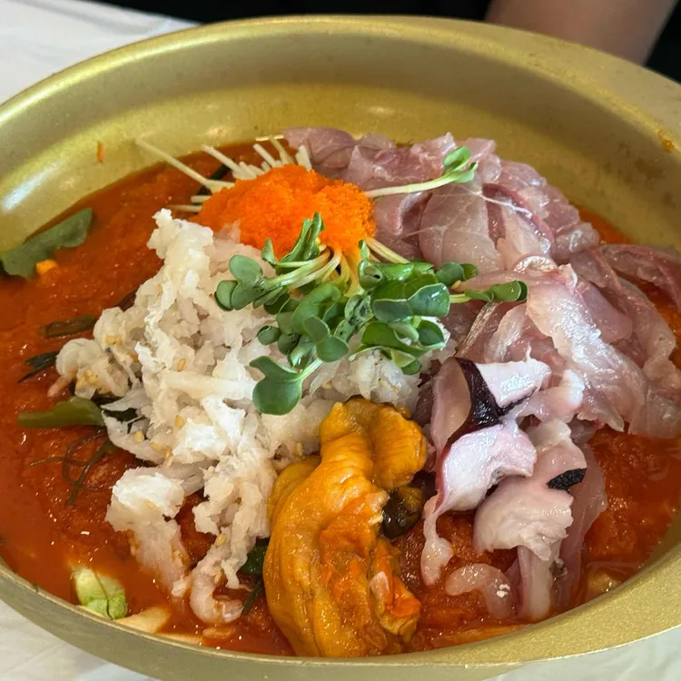 청초수물회 사진