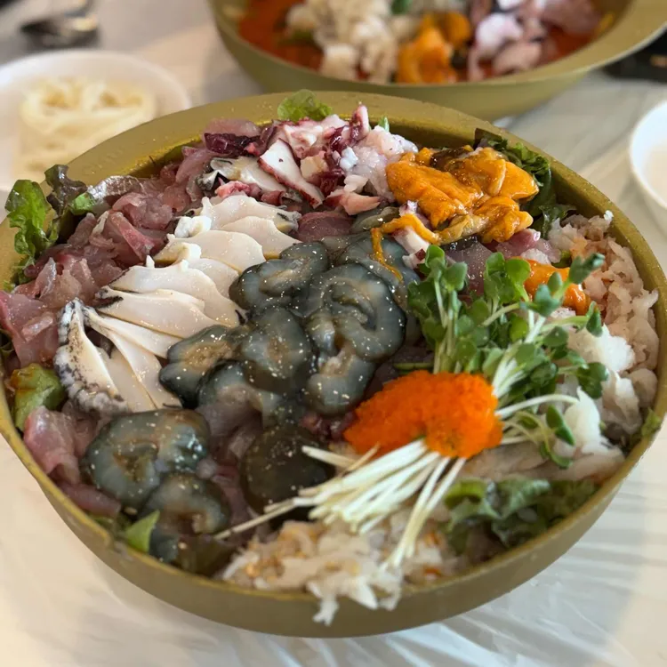 청초수물회 사진 2
