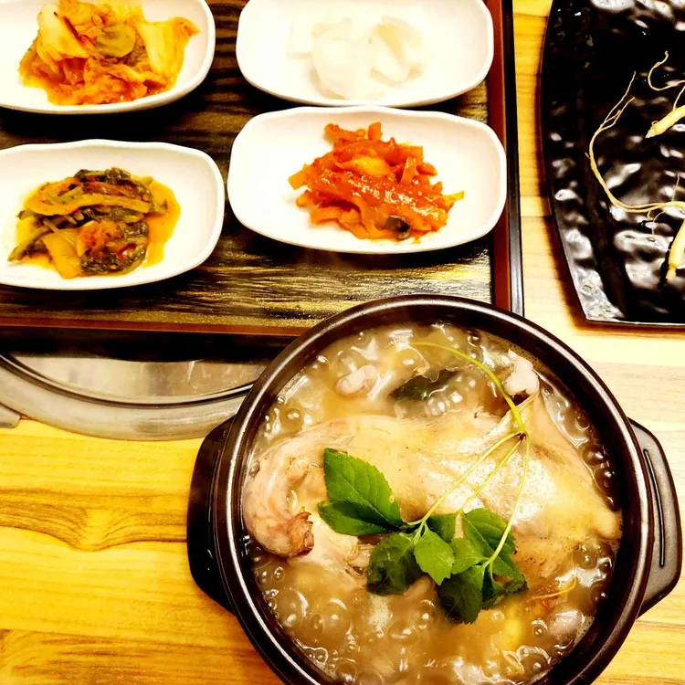 기안말 산삼 삼계탕 사진 2