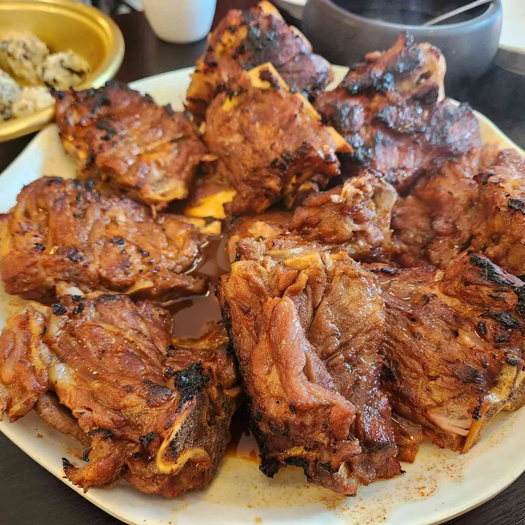 전원 짚불 뼈구이 사진 1