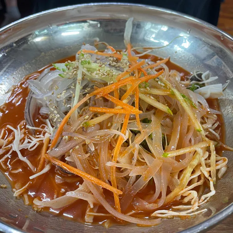 최냉면 사진