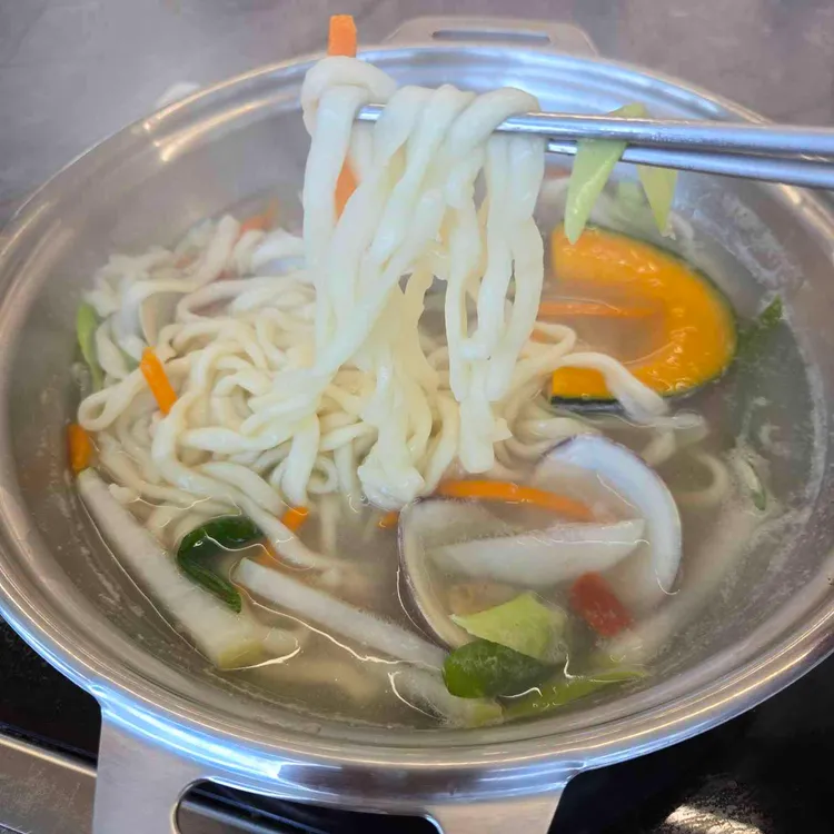 30CM 왕냄비 해물 손칼국수 사진 2