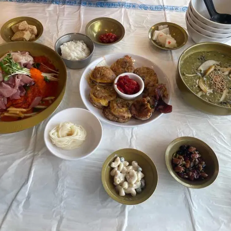 청초수물회 사진