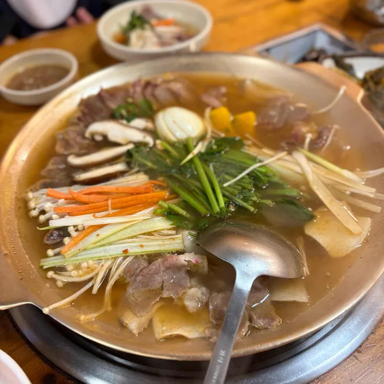 황산냉면 사진 2