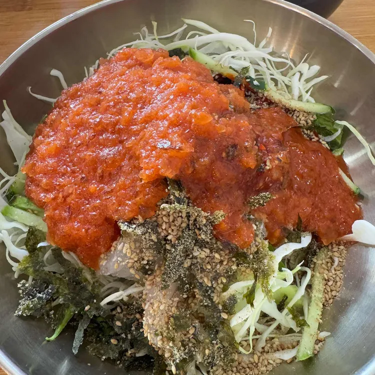 포항물회 대표 사진