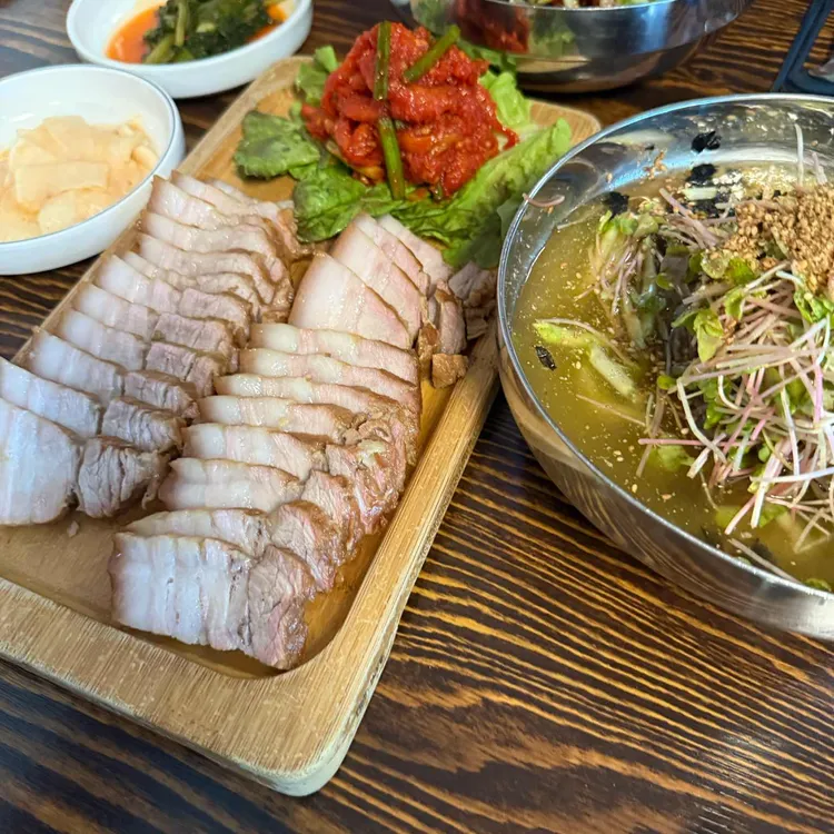 원조중앙탑막국수 사진