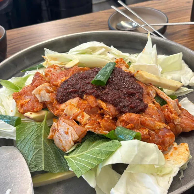 통나무집닭갈비 사진