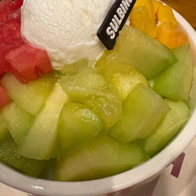 설빙 대표 사진