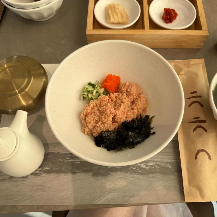 청초수물회 사진 2