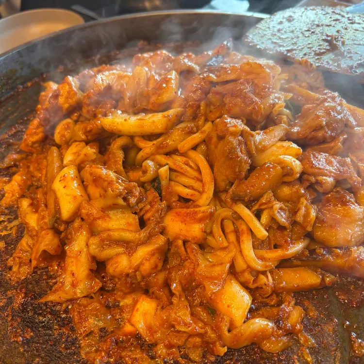 통나무집닭갈비 사진