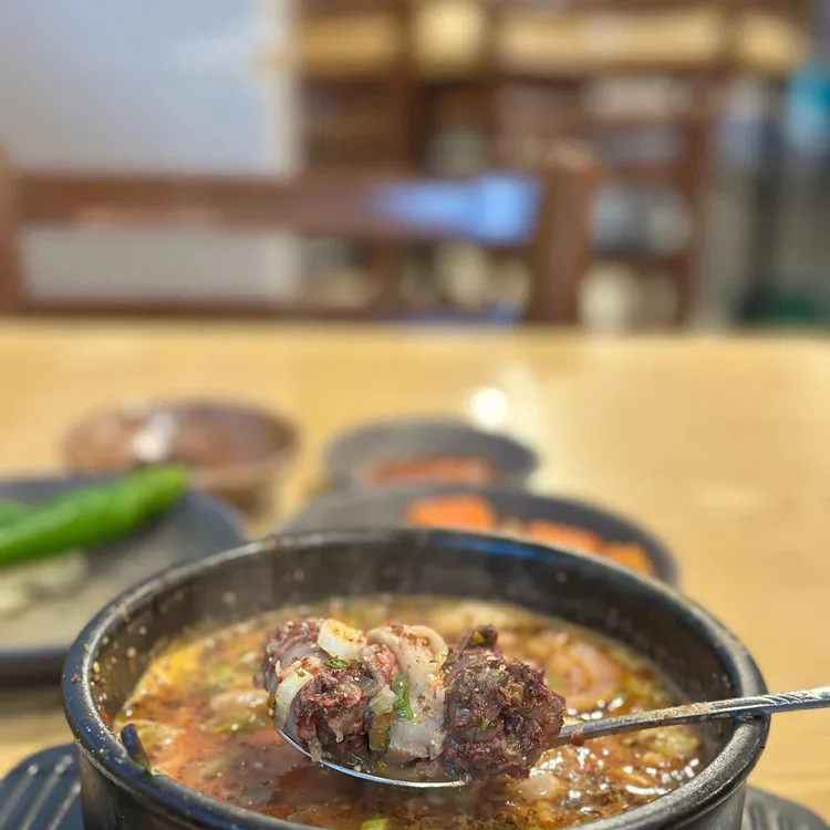 백암왕순대 사진