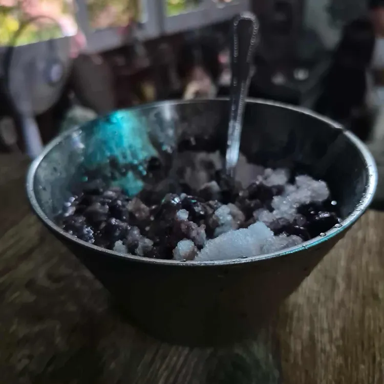 남천녹차팥빙수 사진