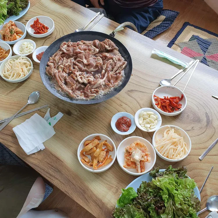 용산옥한우사골부대찌개