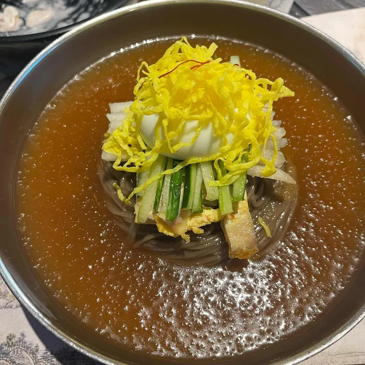 진주냉면 산홍 사진