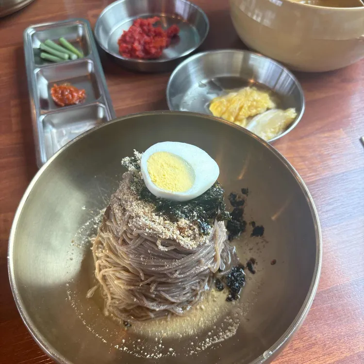 백도 막국수 사진