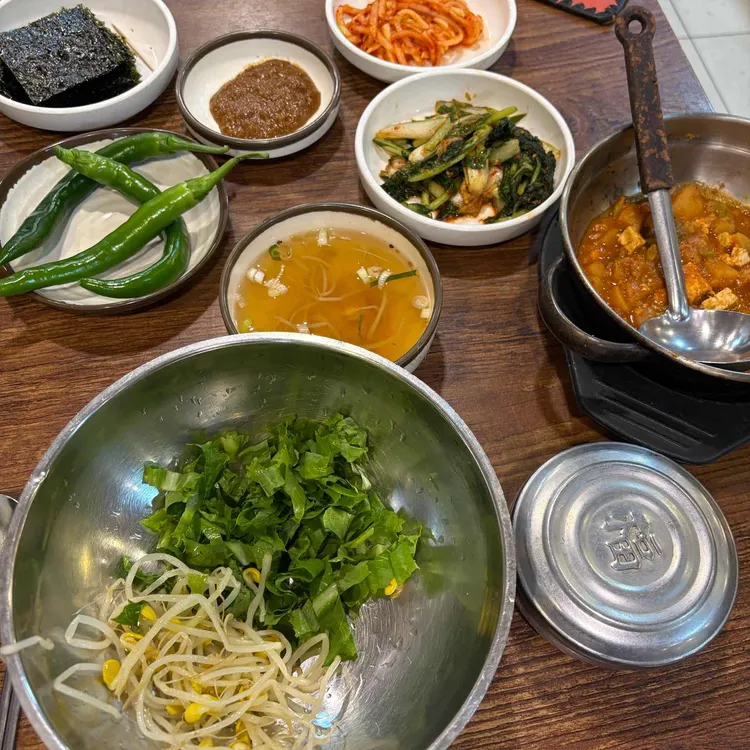 깡장시골보리밥 사진