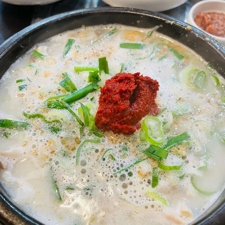 꿀꿀 진 순대 사진