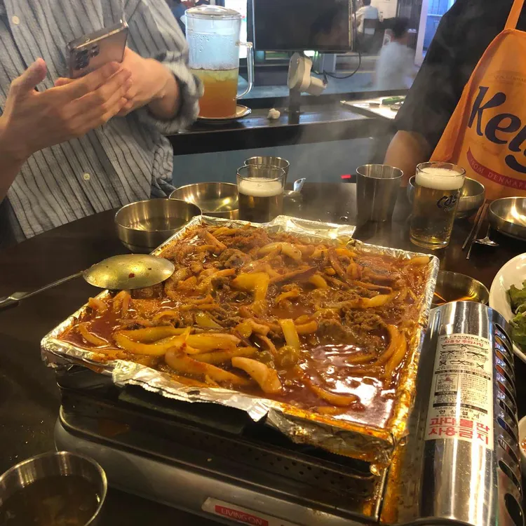 오징어풍경 사진
