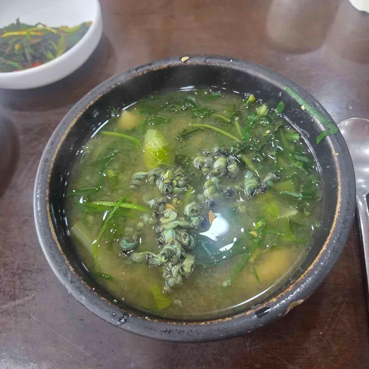 올갱이들깨수제비