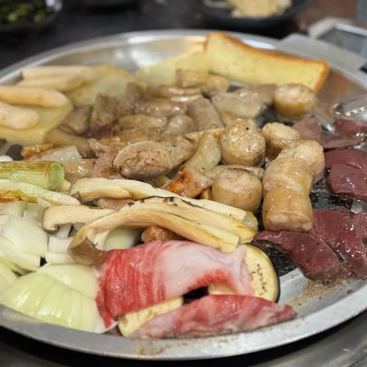 곱창을굽는남자 사진