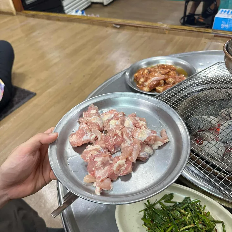원조숯불닭불고기 사진