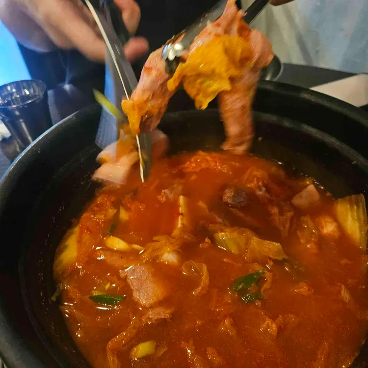 백채김치찌개 사진