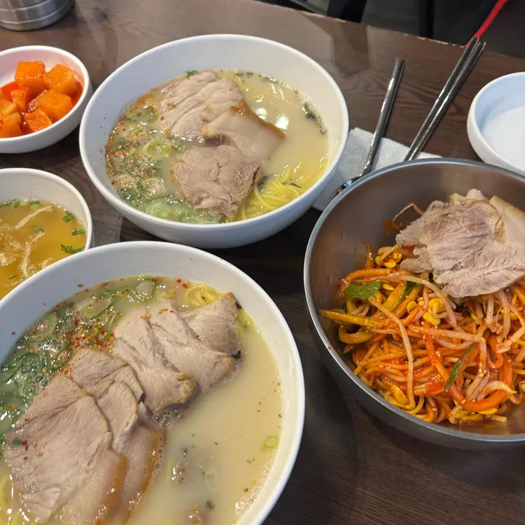 자매국수 사진