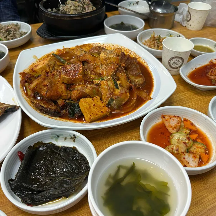 어촌 생선구이 코다리 굴밥 사진