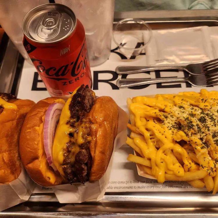 링키지 버거 사진