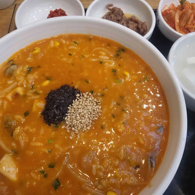 순수단호박죽