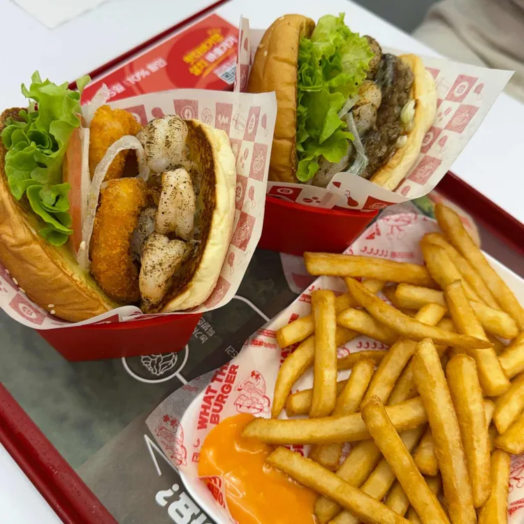 왓더버거 대표 사진