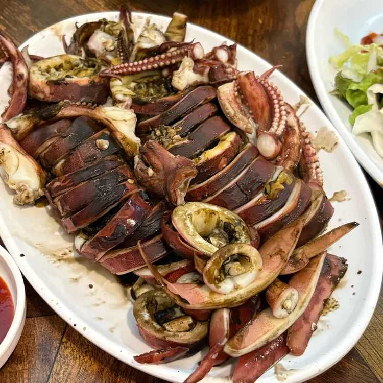 청송 산오징어 사진