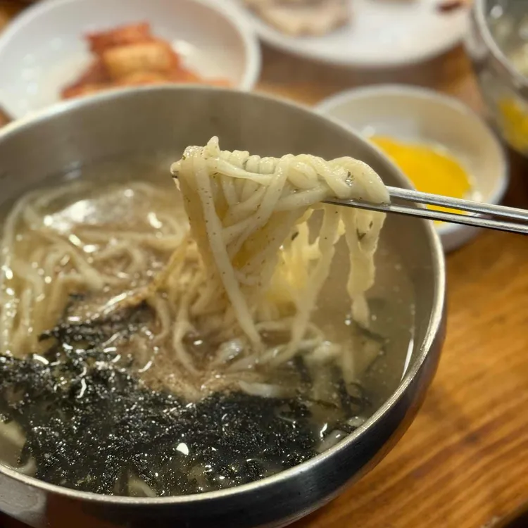 김화칼국수 사진