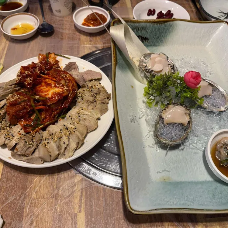 완도 전복내장 파스타